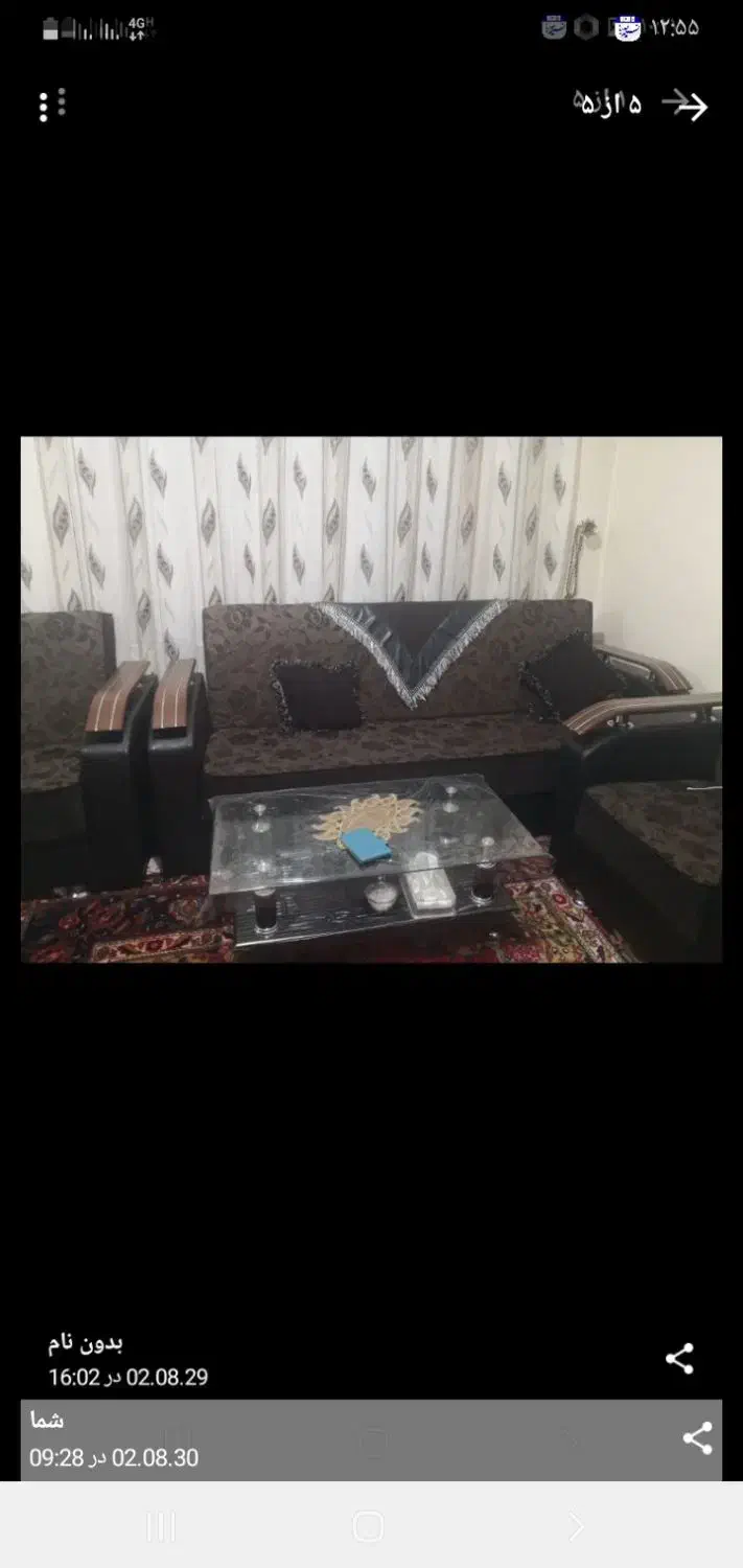 مبل راحتی تخت شو|مبلمان خانگی و میز عسلی|خوی, |دیوار