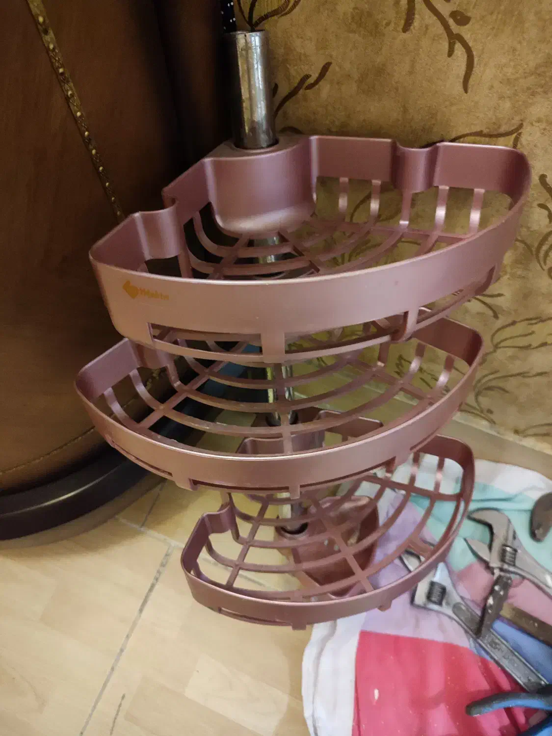 شلف سه طبقه کنج حمام|لوازم حمام|تهران, نارمک جنوبی|دیوار