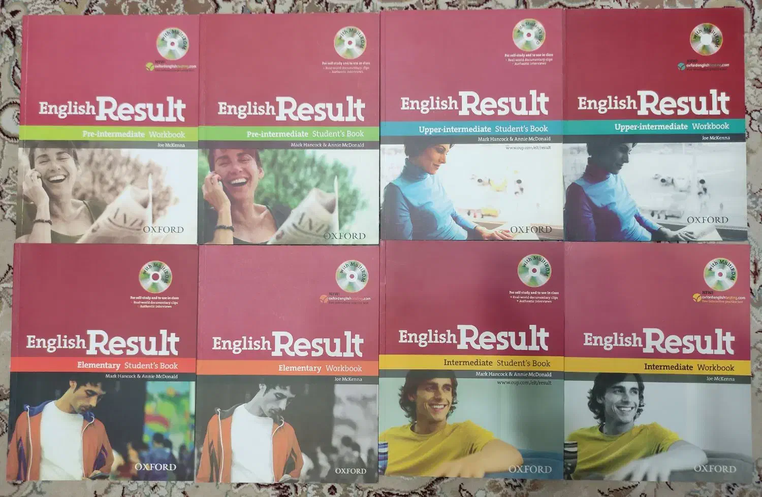 مجموعه کتب زبان انگلیسی English Result|کتاب و مجله آموزشی|شیراز, رازی|دیوار