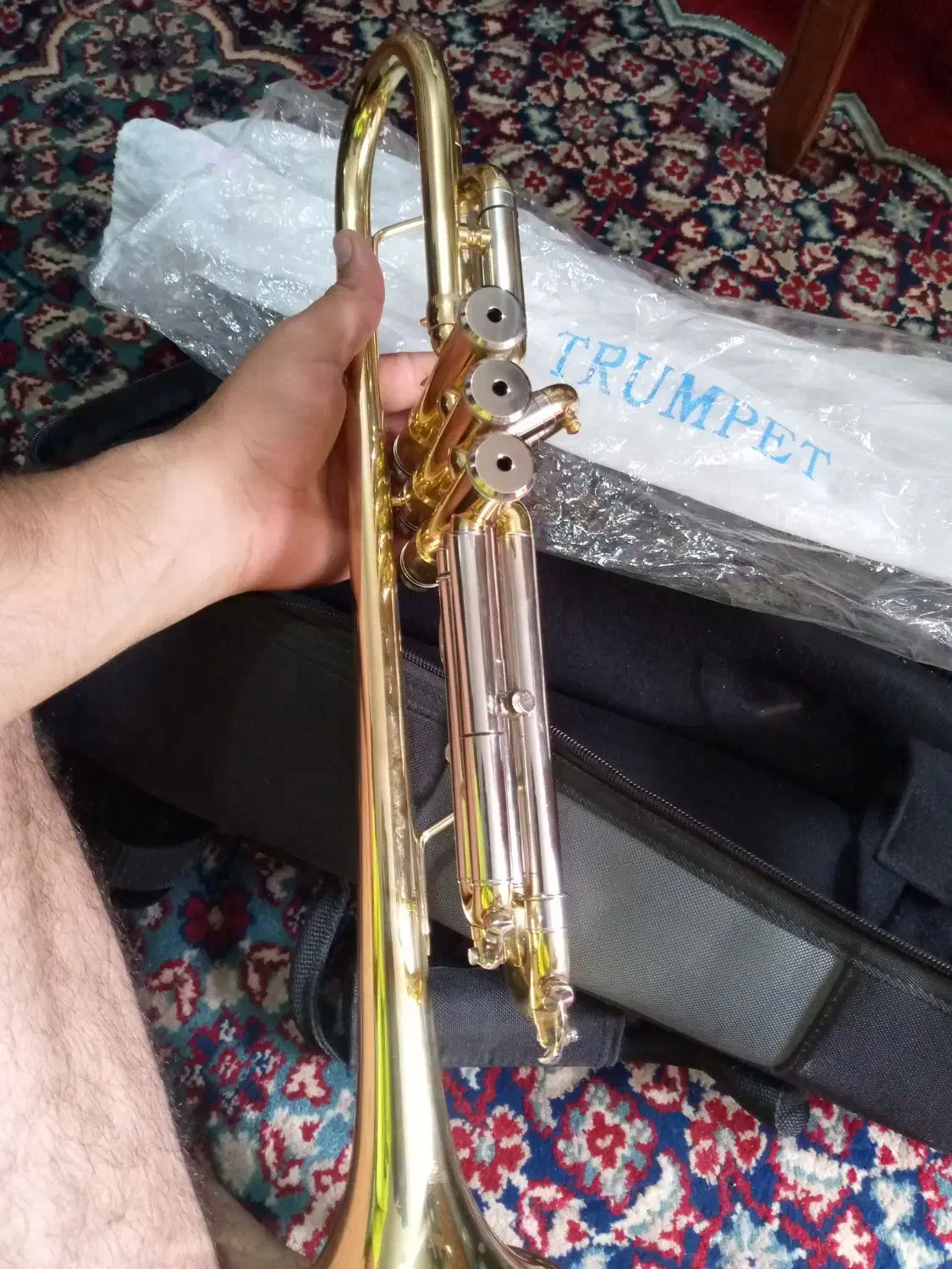 ساز ترومپت زیر قیمت کل ایران|سازهای بادی|مراغه, |دیوار