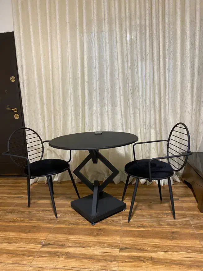 میز ناهار خوردی ۴نفره نو|میز و صندلی غذاخوری|لاهیجان, کوی زمانی|دیوار