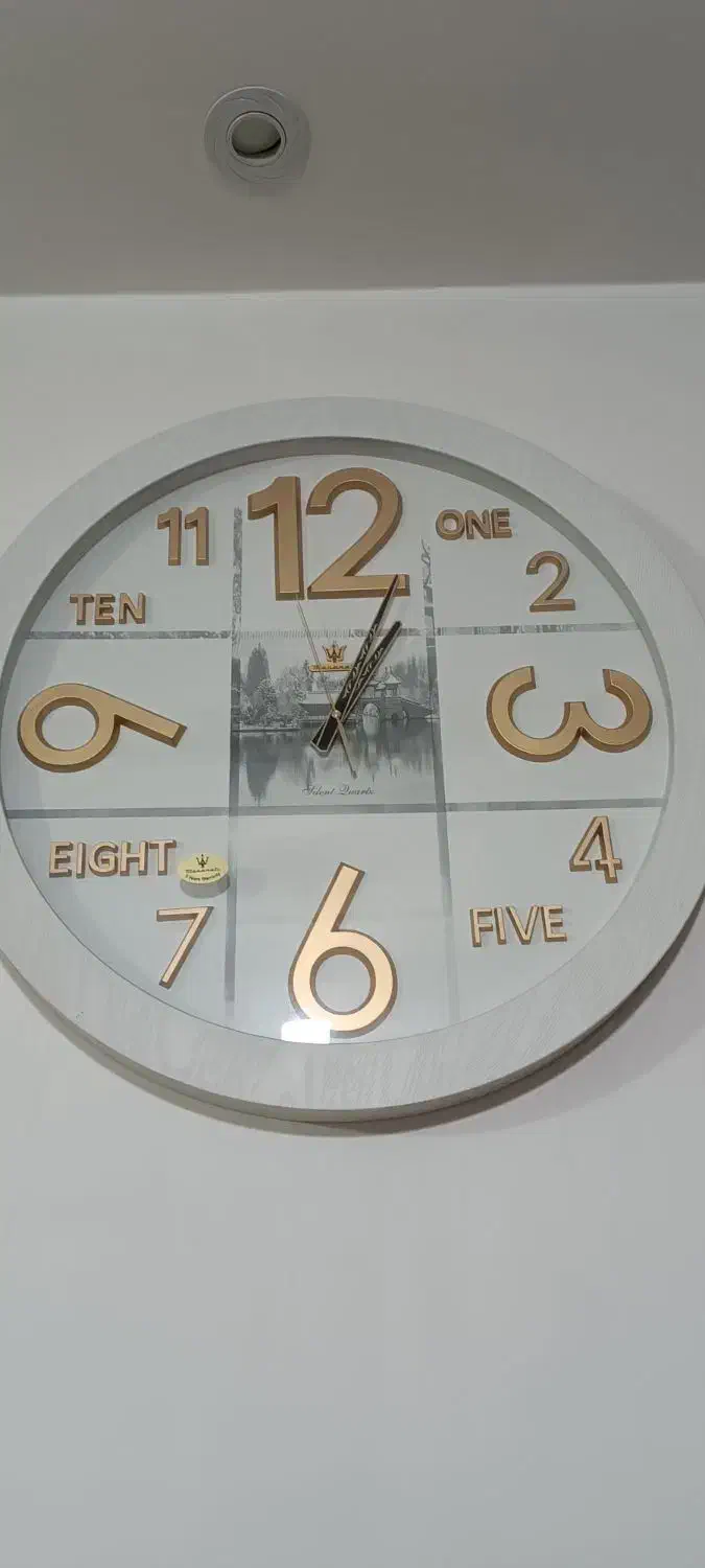 ساعت دیواری چوبی|ساعت دیواری و تزئینی|خرمآباد, |دیوار