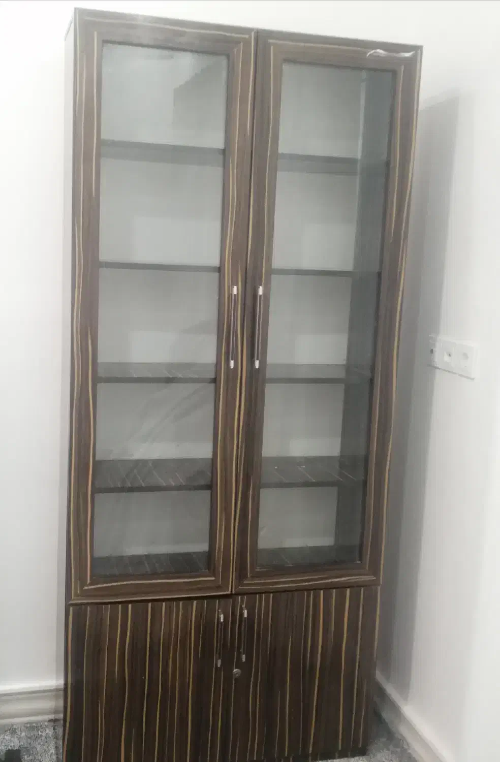 کتابخانه|کتابخانه، شلف، قفسه‌های دیواری|برازجان, |دیوار