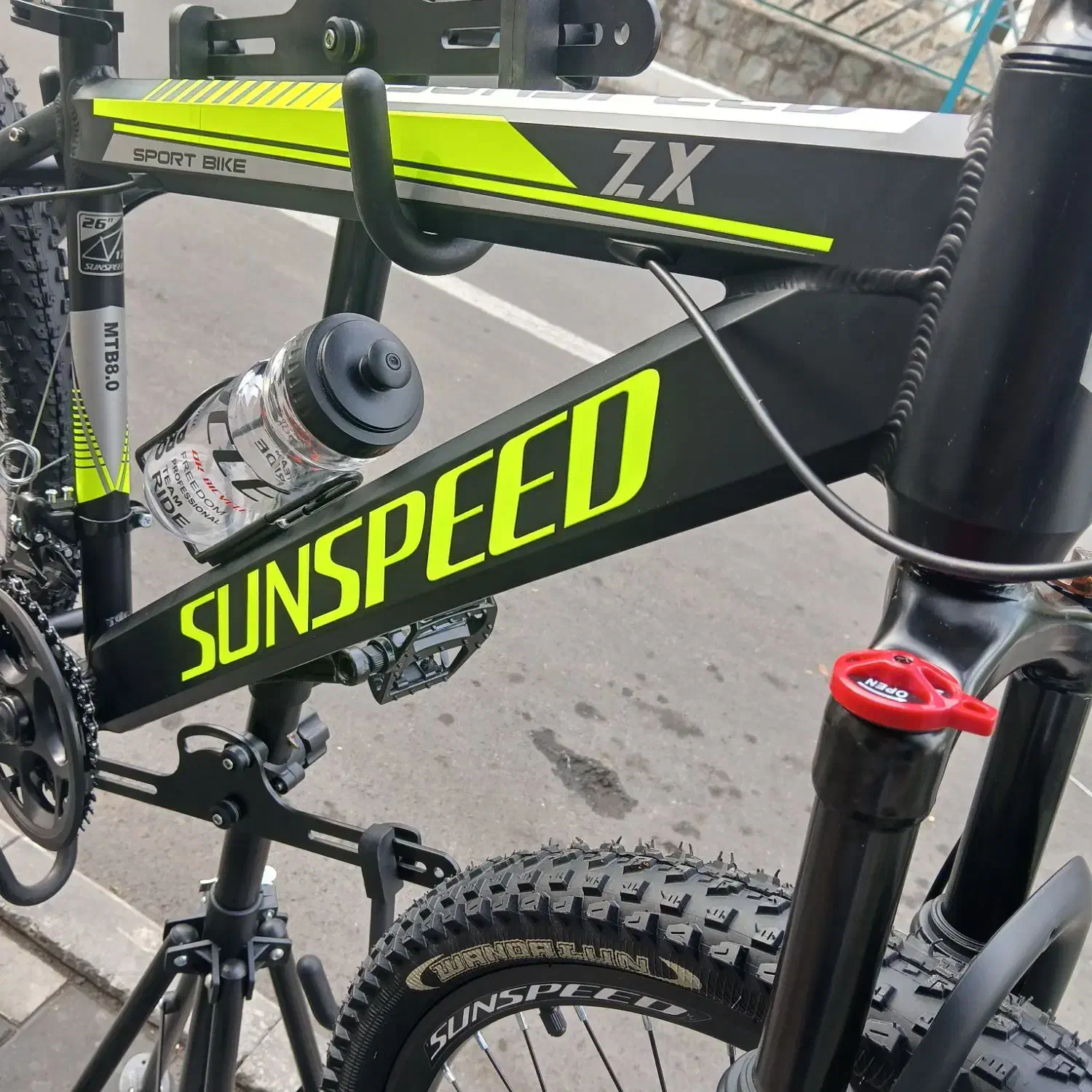 دوچرخه سان اسپید سایز 26 آلومینیوم دیسکی شیمانو|دوچرخه، اسکیت، اسکوتر|تهران, پرستار|دیوار