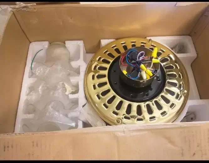 لوستر پنکه ایی|لوستر و چراغ آویز|فولادشهر, C3|دیوار