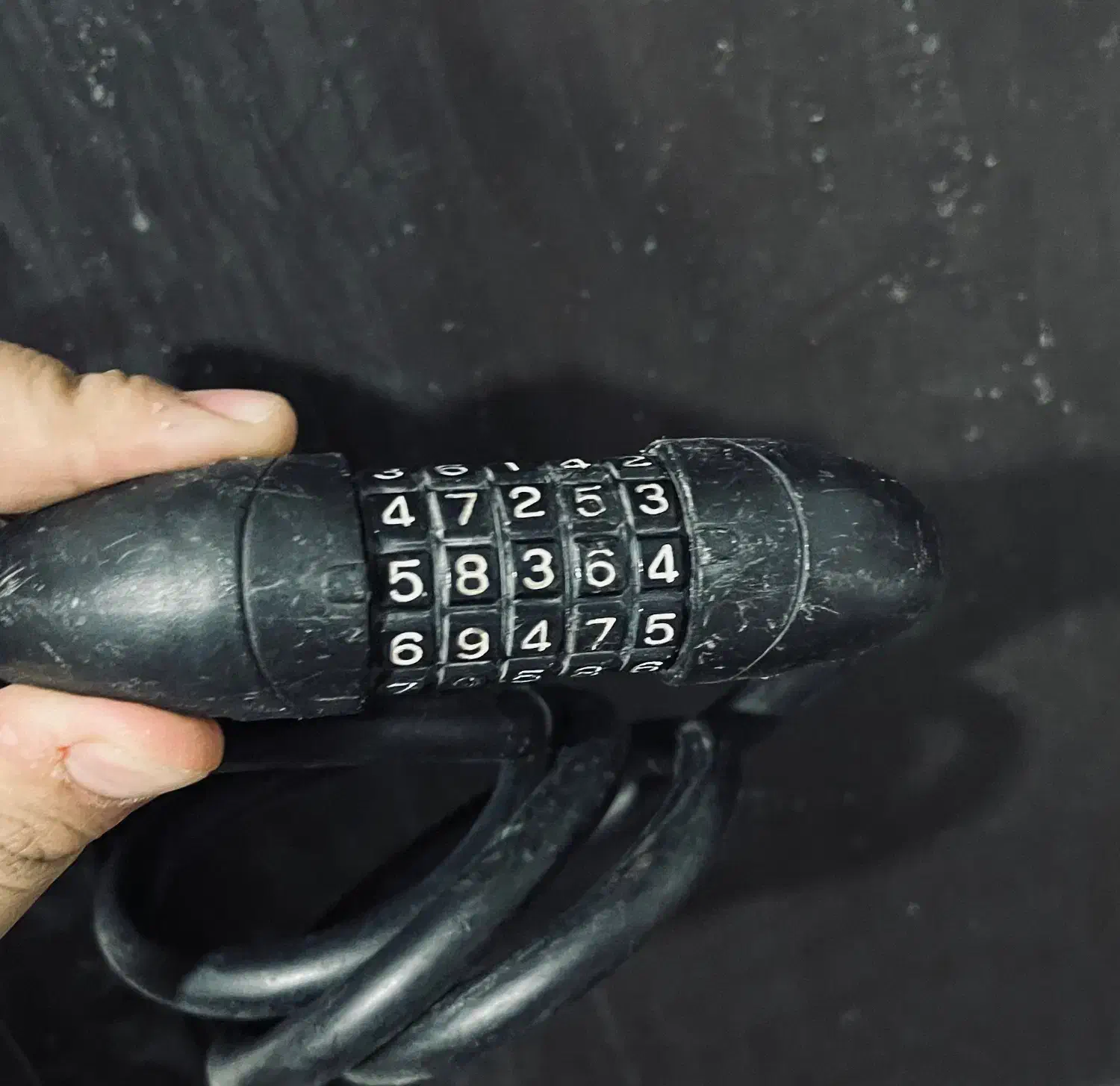 قفل  دوچرخه رمز دار|دوچرخه، اسکیت، اسکوتر|الوند, |دیوار