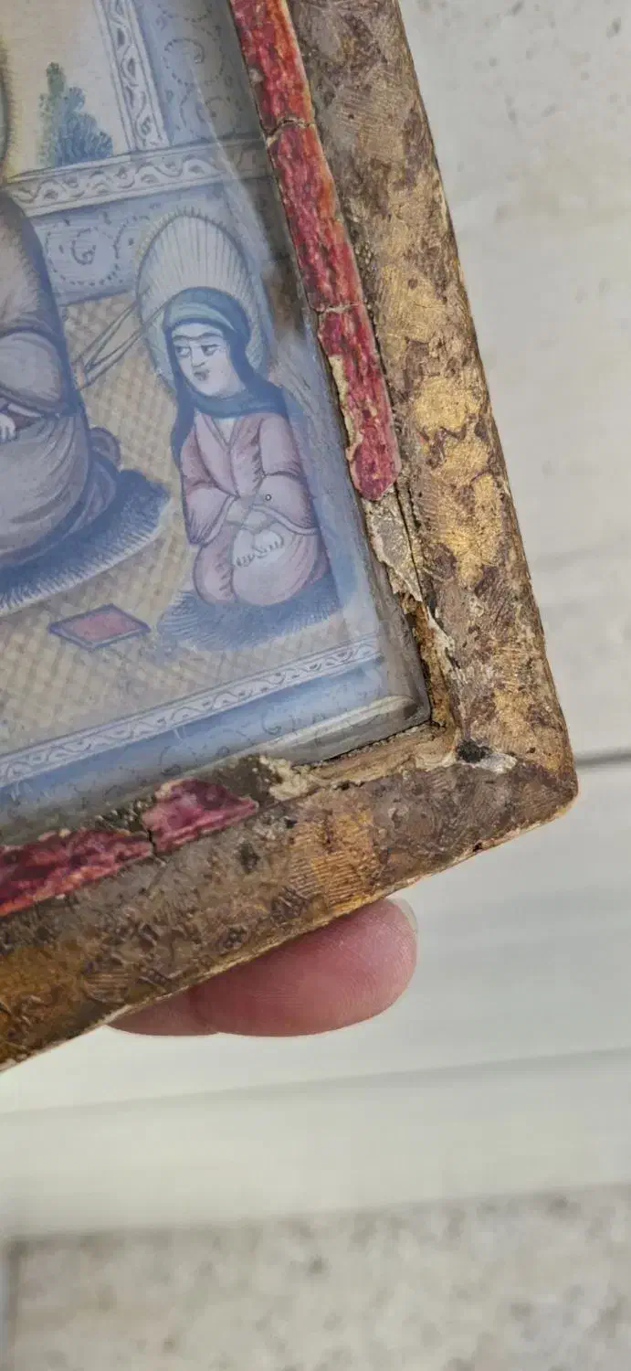 شمایل قدیمی|کلکسیون اشیاء عتیقه|تهران, باغ خزانه|دیوار