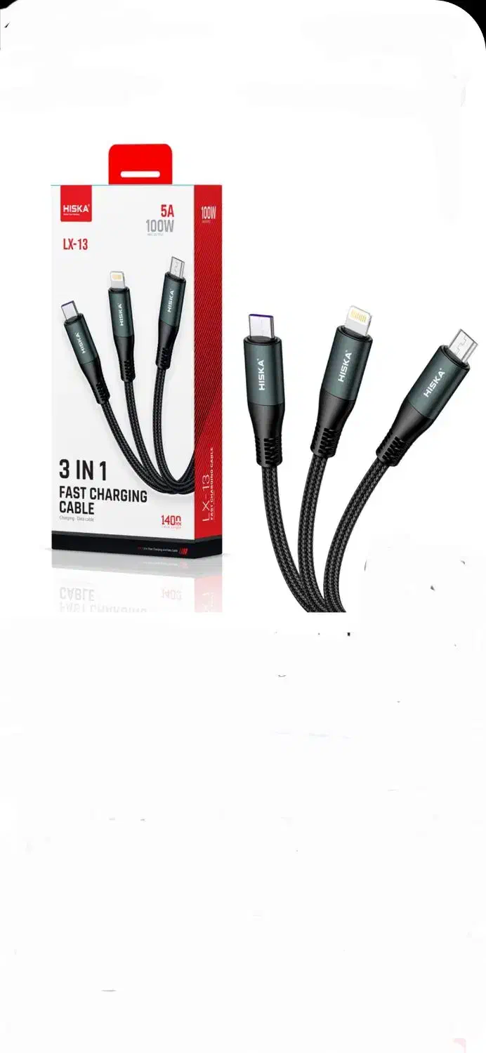 کابل سه کاره|لوازم جانبی موبایل و تبلت|شهرکرد, |دیوار