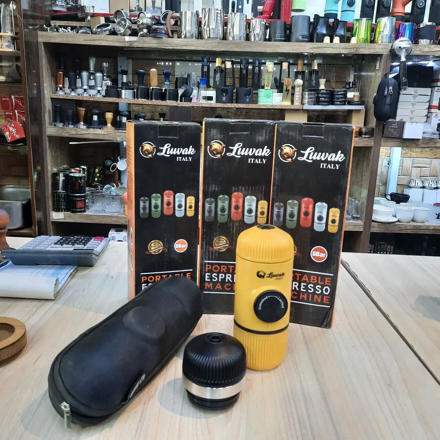 مینی پرسو لاواک اسپرسو ساز مسافرتی قهوه ساز|سماور، چایساز، قهوهساز|مشهد, سپاد|دیوار