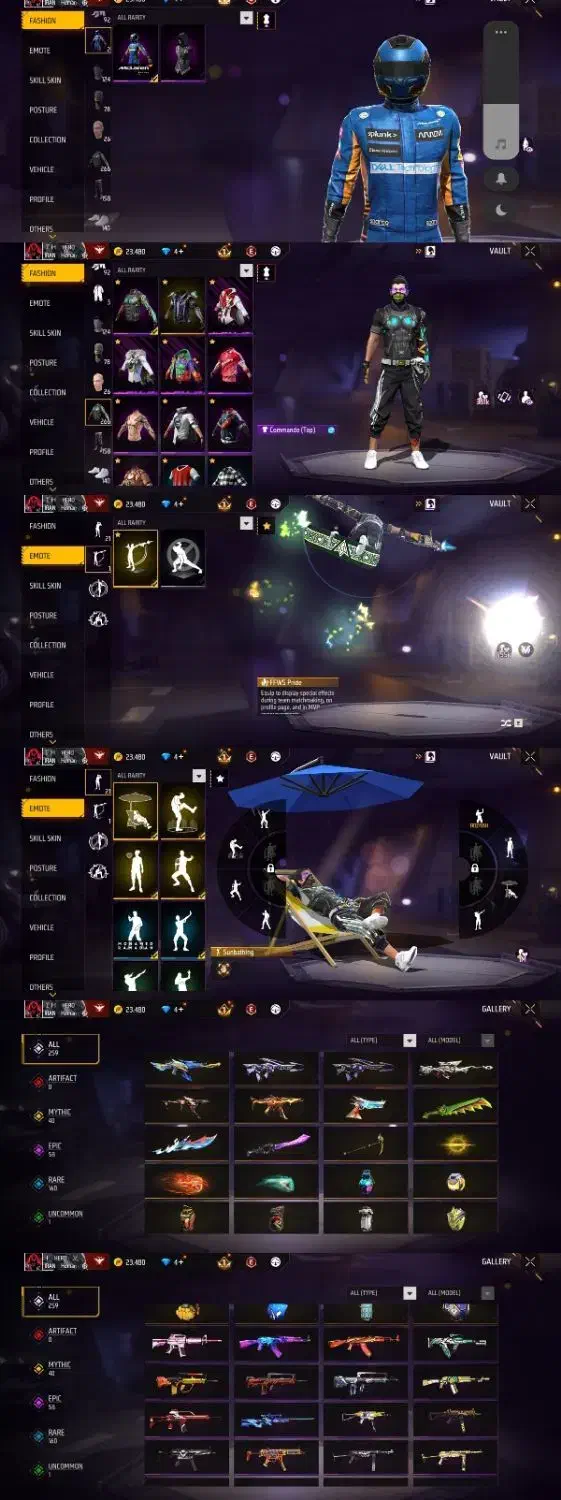 اکانت فری فایر|کنسول، بازی ویدئویی و آنلاین|فولادشهر, A2|دیوار