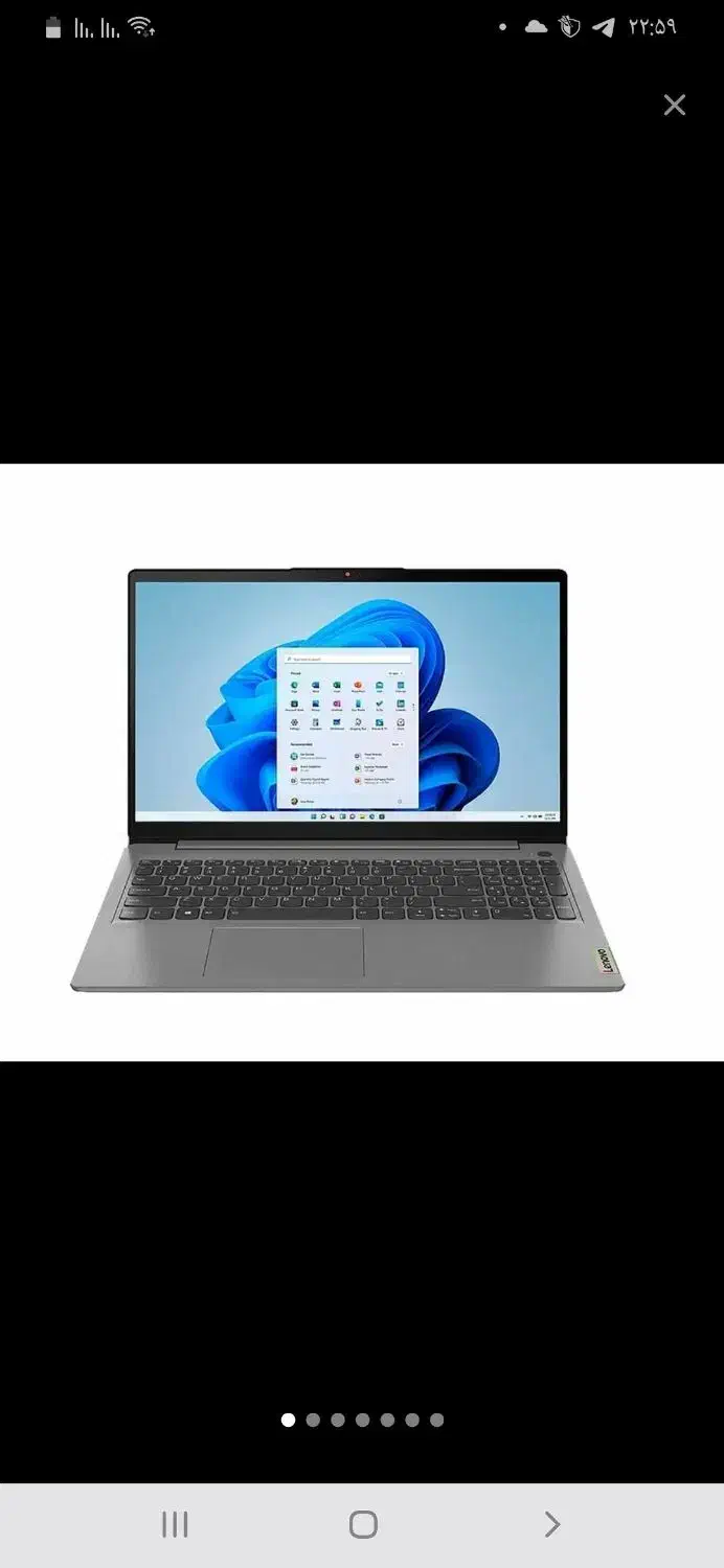 Lenovo i7 ideapad3 لپ تاپ|رایانه همراه|بوشهر, |دیوار