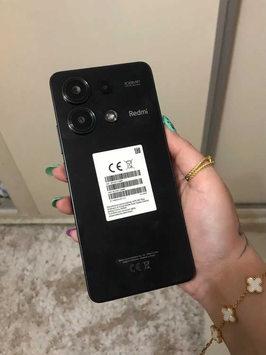 ردمی نوت ۱۳ رم ۲۵۶گیگ|موبایل|ری, دولتآباد|دیوار