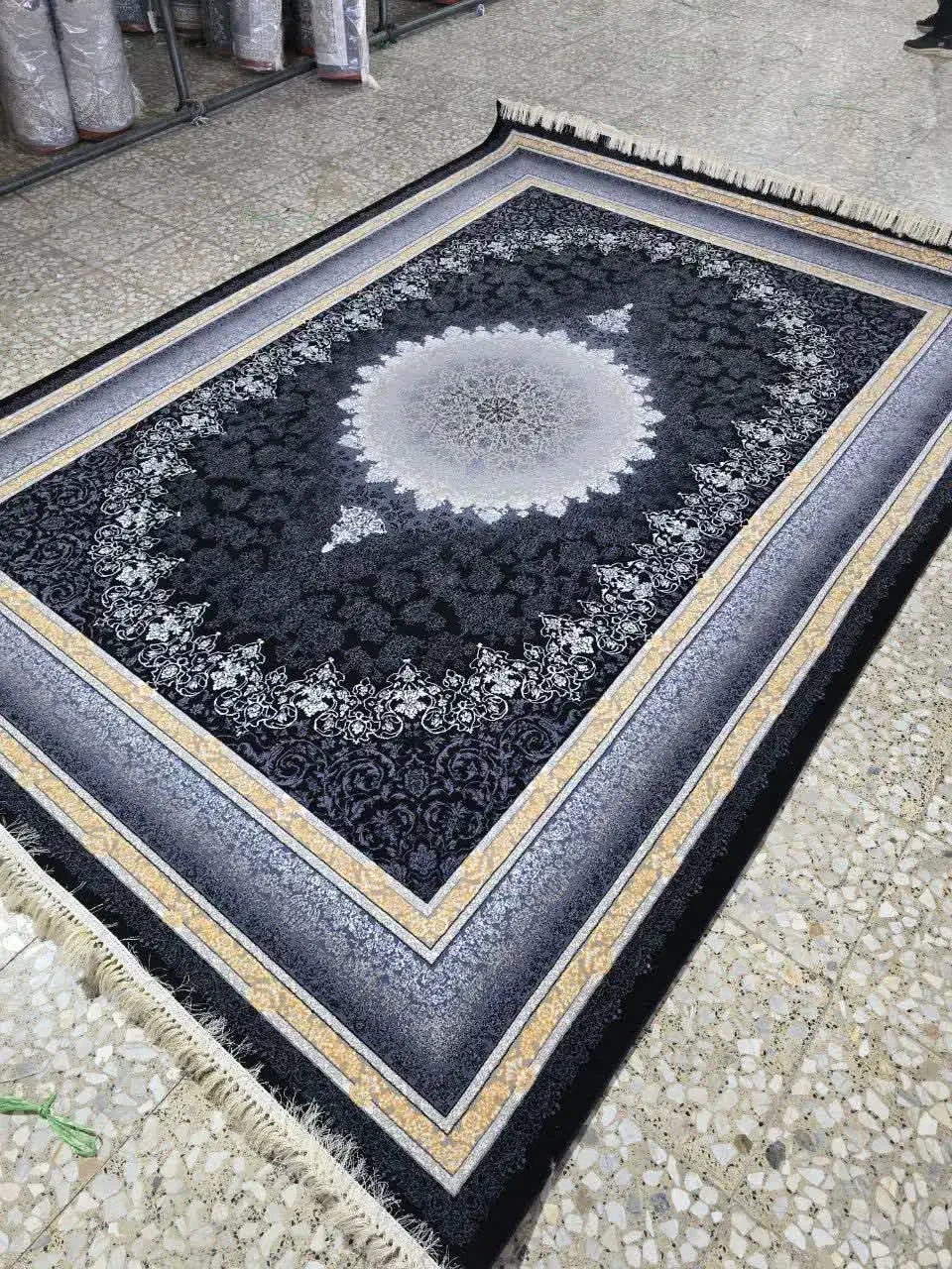 فرش هنرنما کاشان|فرش|امیدیه, |دیوار