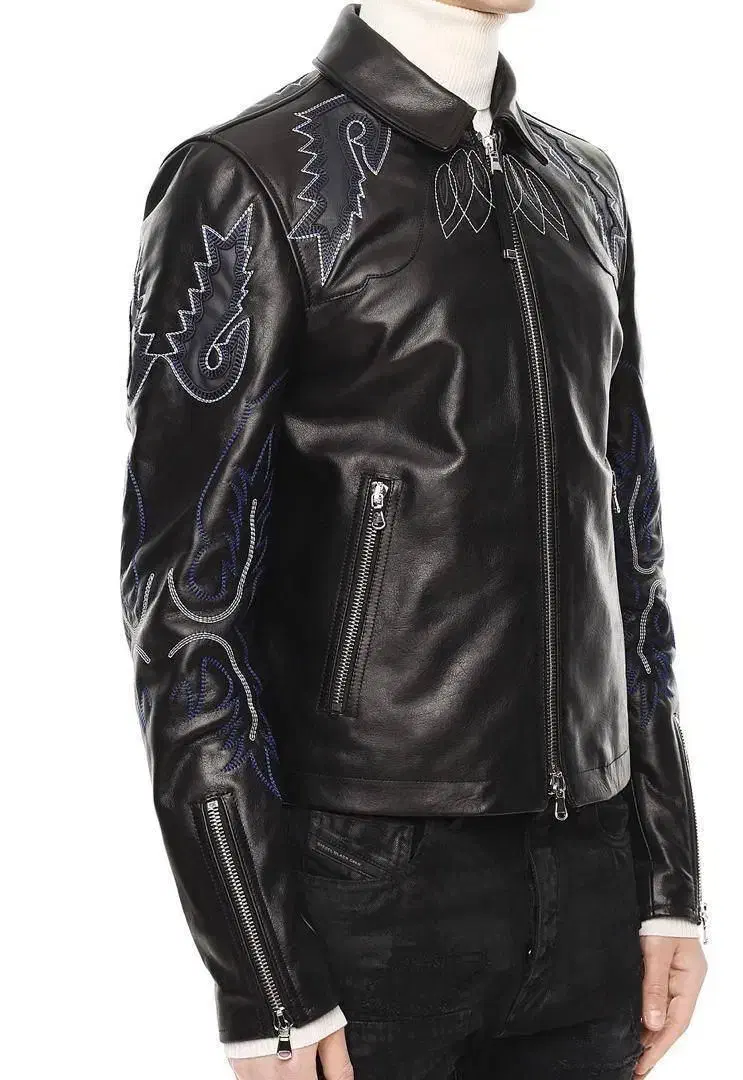 کاپشن چرم مردانه دیزل بلک گلدdiesel black gold|لباس|تهران, امانیه|دیوار