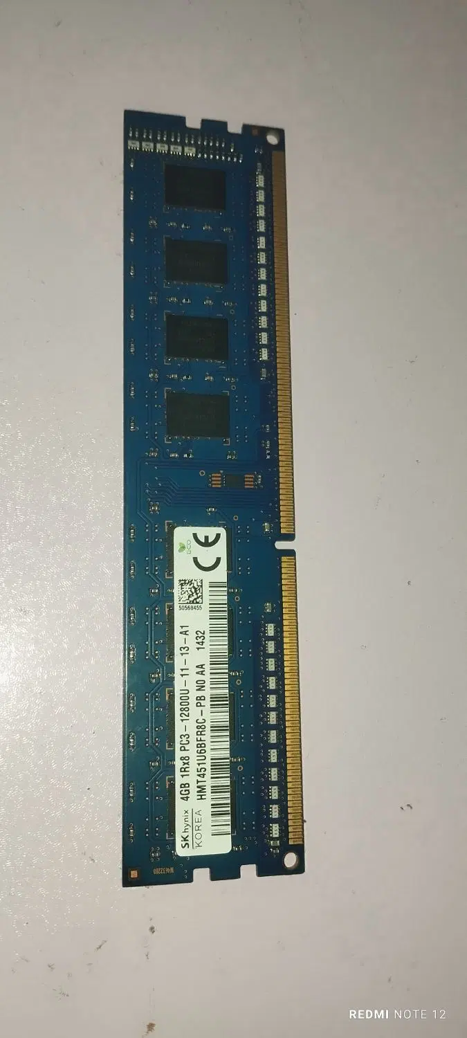 ۴gig رم ddr3|قطعات و لوازم جانبی رایانه|فولادشهر, B1|دیوار