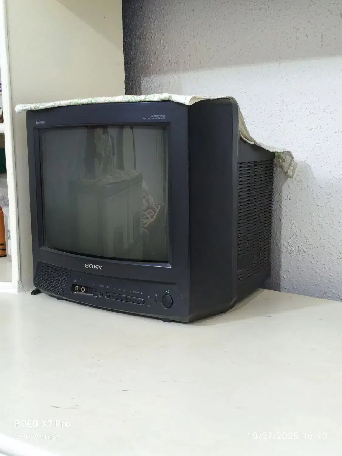 تلویزیون سونی اصل ژاپن کارنکرده در حد نو ۱۴ اینچ|تلویزیون و پروژکتور|مشهد, یاس|دیوار