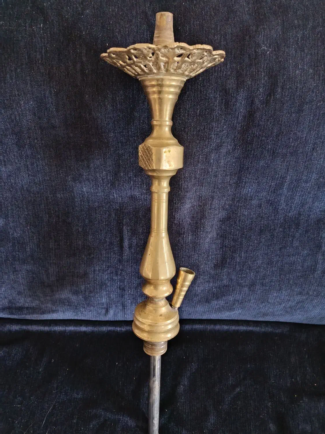 قیلون برنجی|صنایع دستی و سایر لوازم تزئینی|شیروان (لرستان), |دیوار