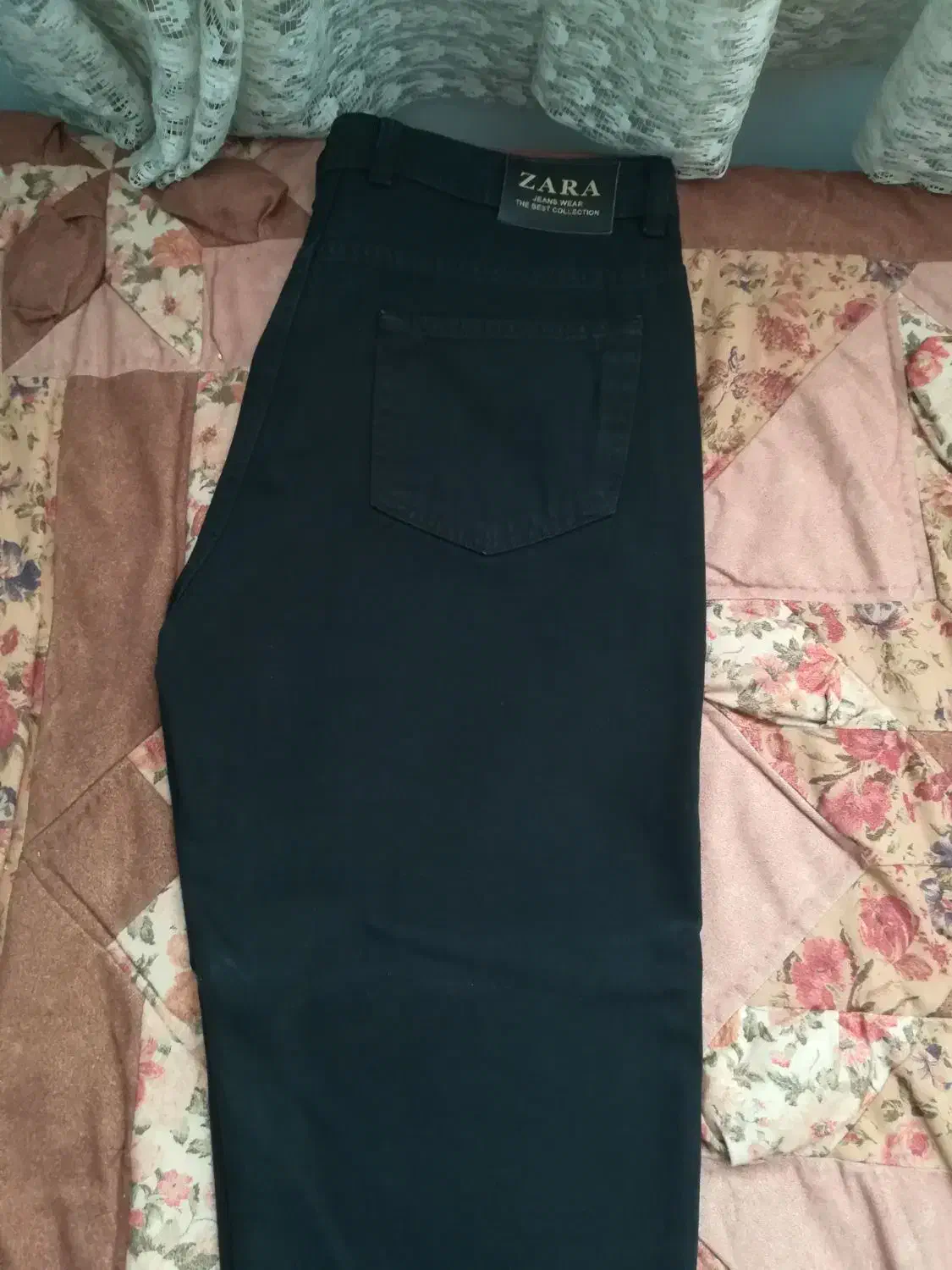 شلوار جین مشکی زارا|لباس|گرگان, |دیوار