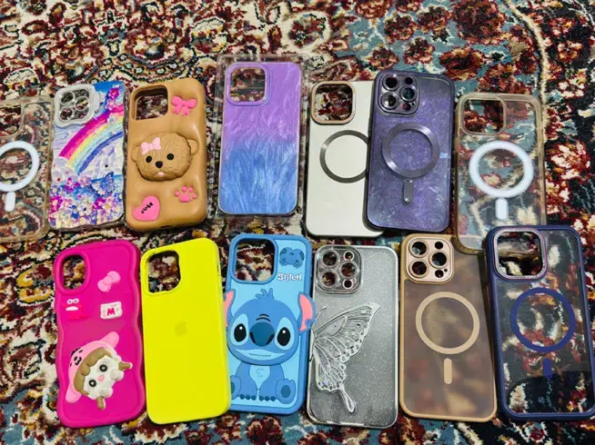 قاب ایفون ۱۴ پرومکس و ۱۵ پرومکس|لوازم جانبی موبایل و تبلت|بافت, |دیوار