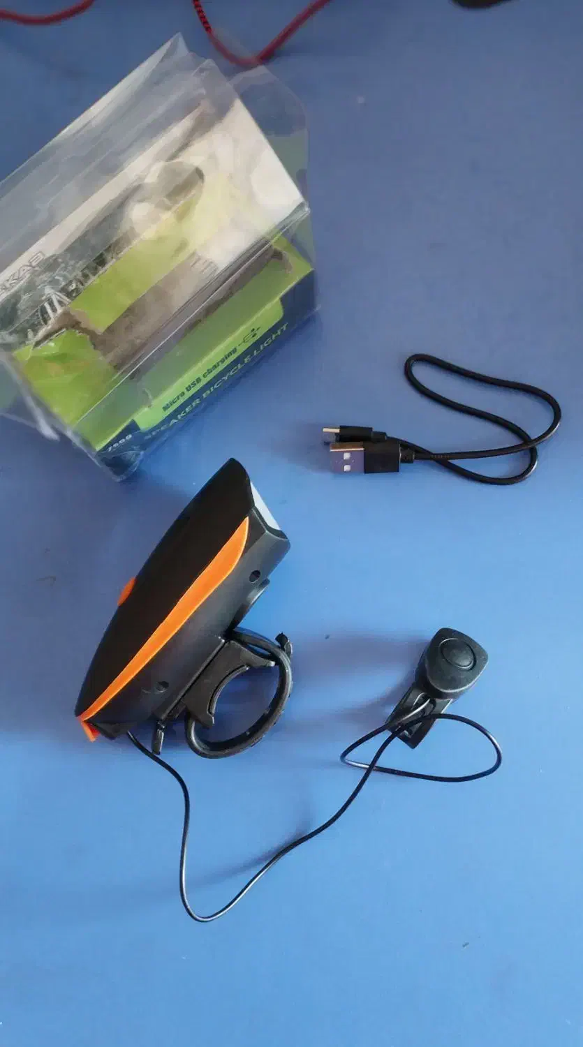 بوق و چراغ جلو دوچرخه|دوچرخه، اسکیت، اسکوتر|زرند, |دیوار