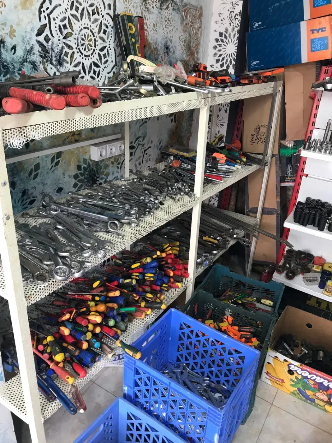 ابزار  استوک  وارداتی برقی و اچار وبوکس کیلویی|ابزارآلات|فیروزآباد (فارس), |دیوار