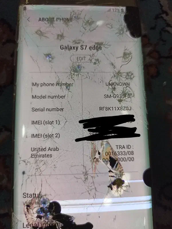 s7 edge|موبایل|خرم‌آباد, |دیوار