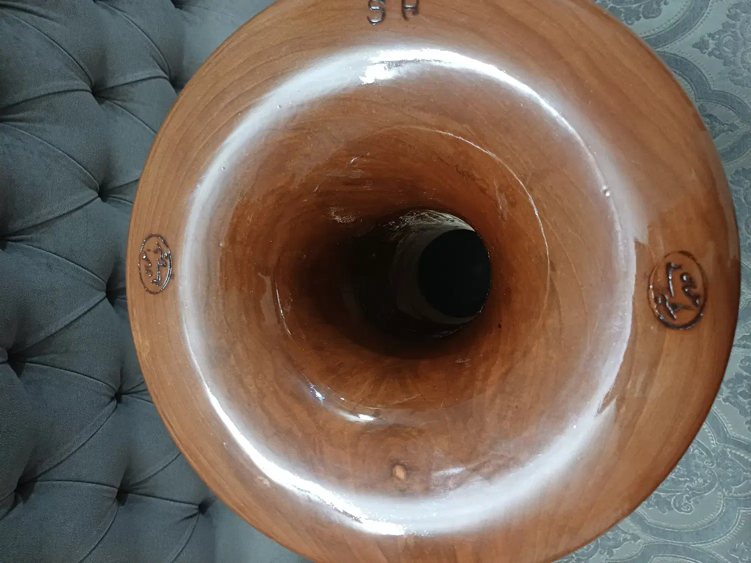 تنبک سه مهر اصفهان شیرانی همراه کیف|سازهای سنتی|اراک, |دیوار