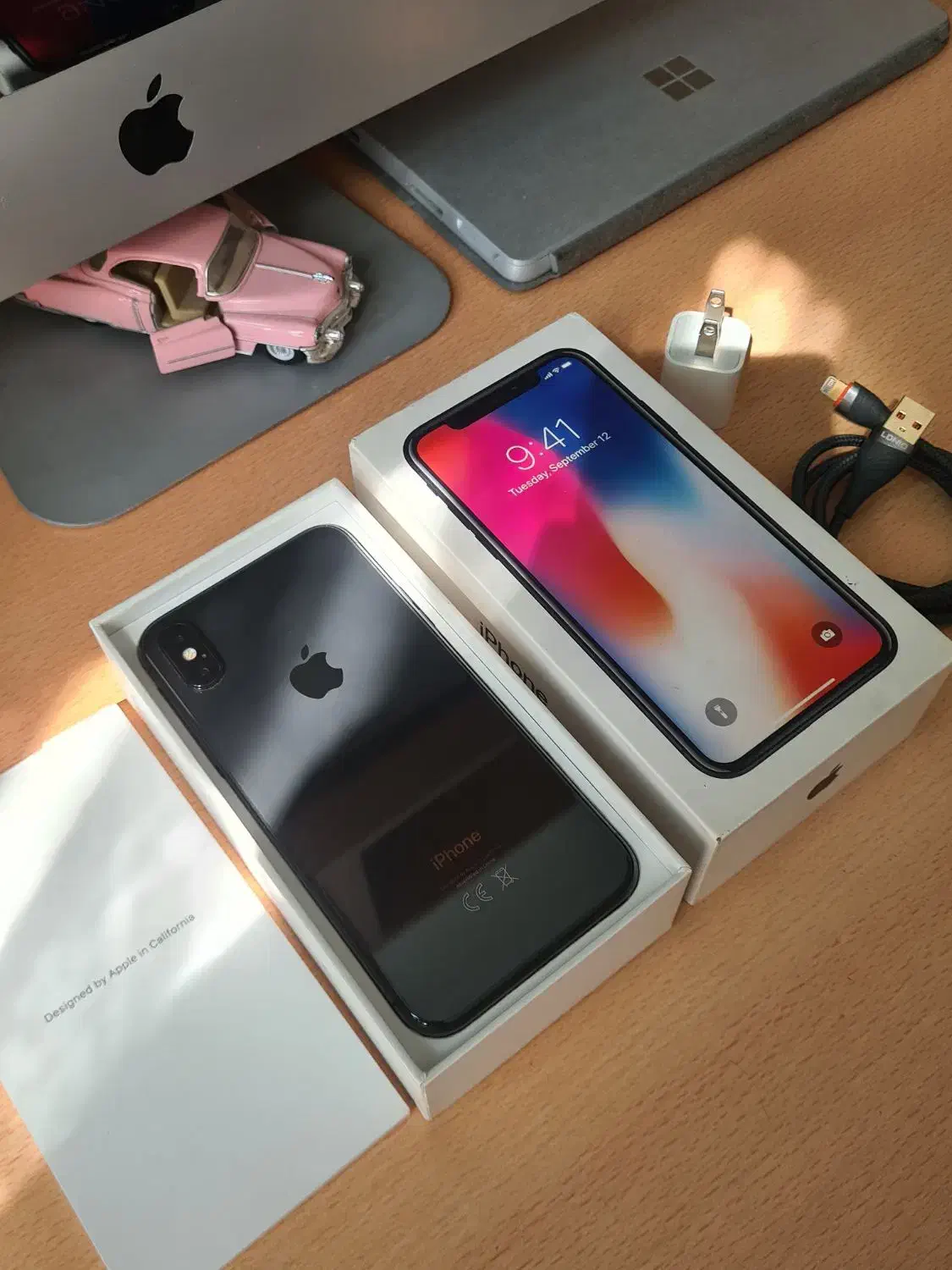 اپل iphone x گیگ 256 لازرورقی بسیار نو و تمیز|موبایل|تهران, پاسداران|دیوار