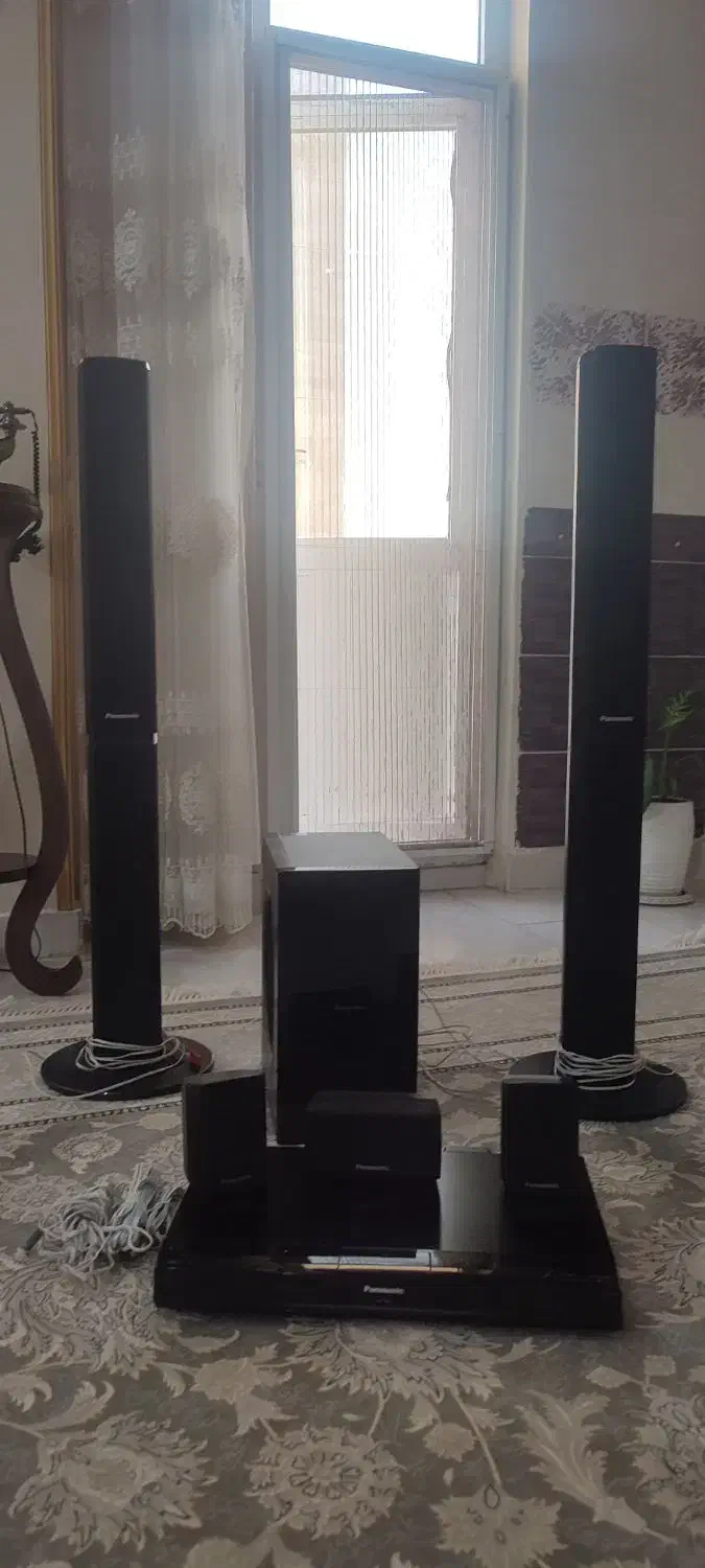 سینما خانوادگی پاناسونیک هفت پارچه|پخشکننده DVD و ویدیو|اردبیل, |دیوار