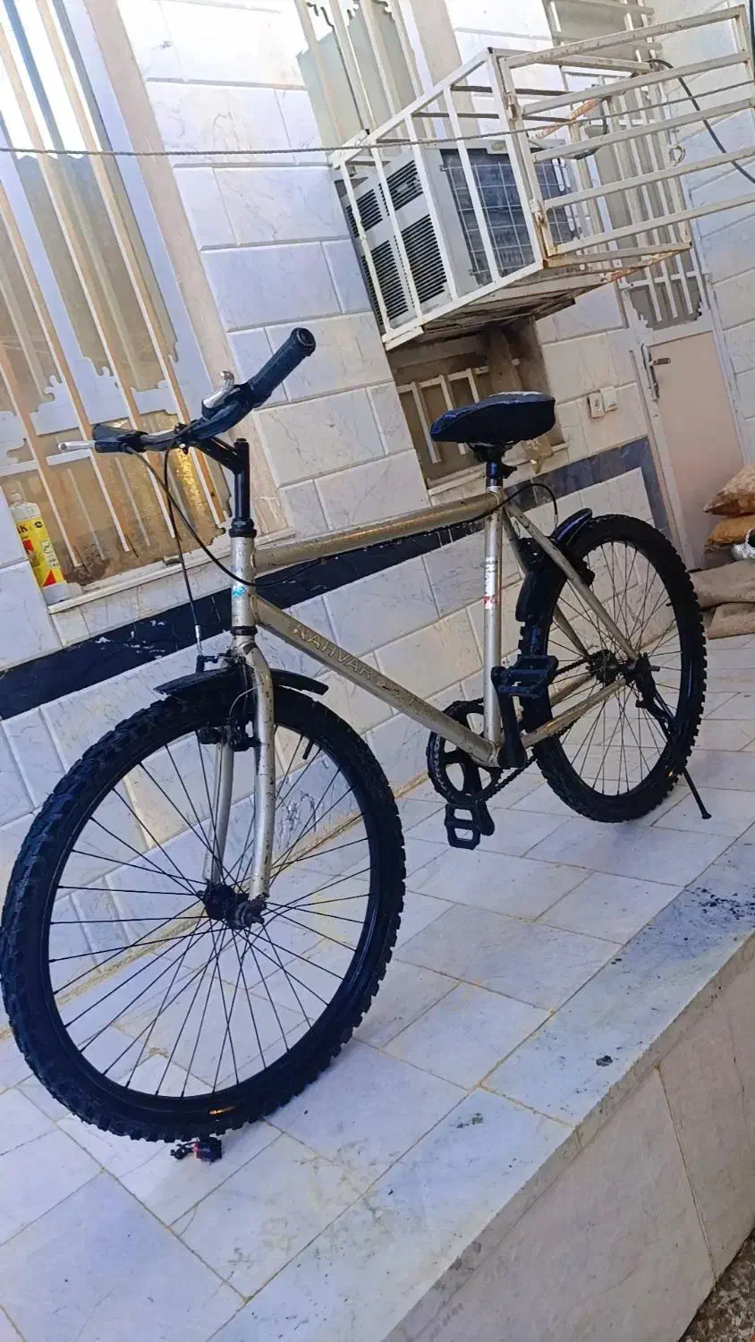 دوچرخه26اساک رنگ فابریک جفت لاستیک خشک ترمز هاسالم|دوچرخه، اسکیت، اسکوتر|زابل, |دیوار