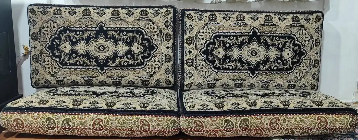 ۶ عدد پشتی پنبه خالص نو|پشتی|سنندج, |دیوار