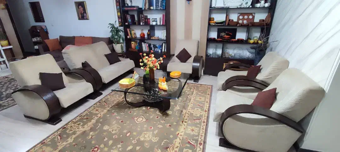 مبل 6نفره با میز وسط|مبلمان خانگی و میز عسلی|اندیشه, اندیشه فاز ۱|دیوار