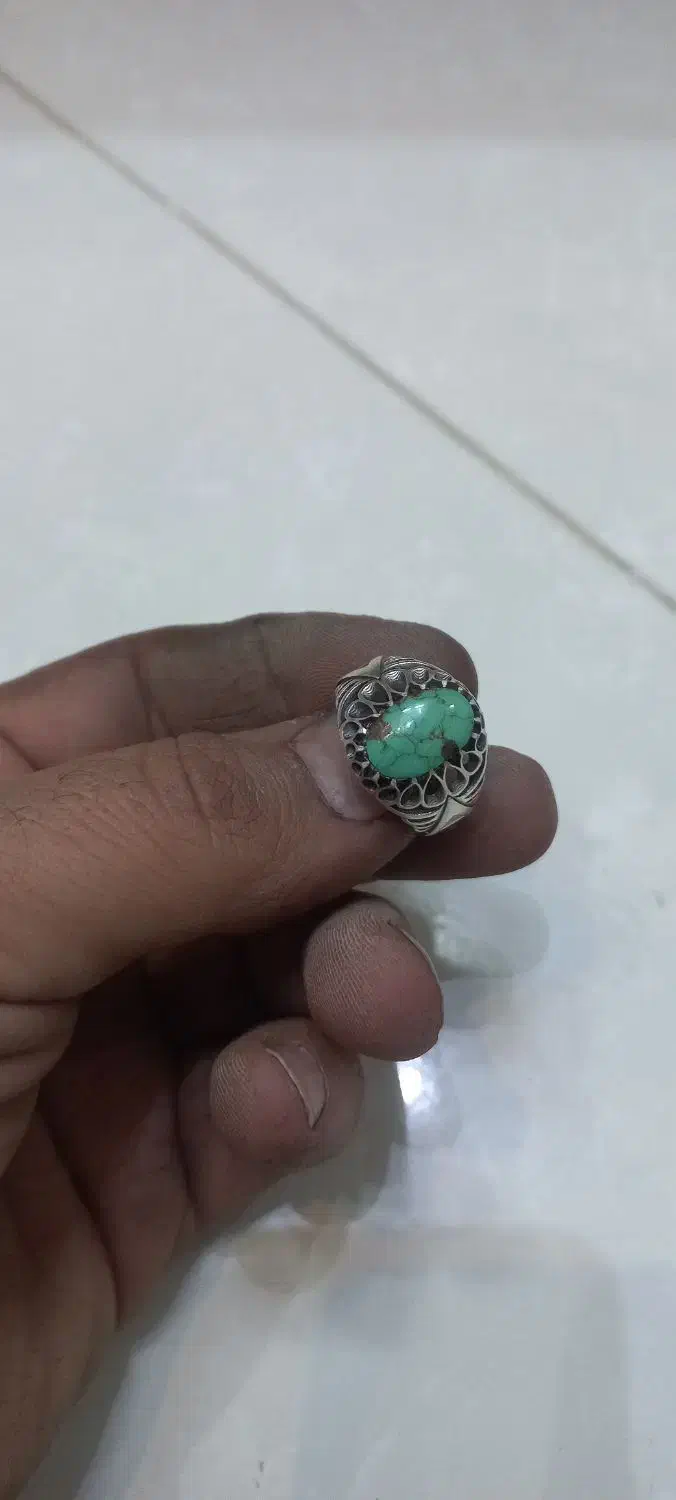 انگشتر فیروزه|جواهرات|نیشابور, مازول|دیوار