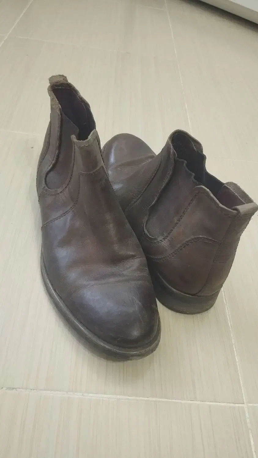 نیم بوت چرم خارجی مردانه|کیف، کفش، کمربند|ایلام, |دیوار