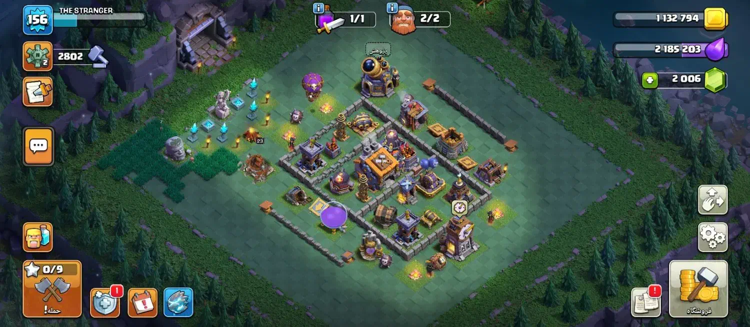 اکانت کـلش اف کلنز تاون 14|کنسول، بازی ویدئویی و آنلاین|کاشمر, |دیوار