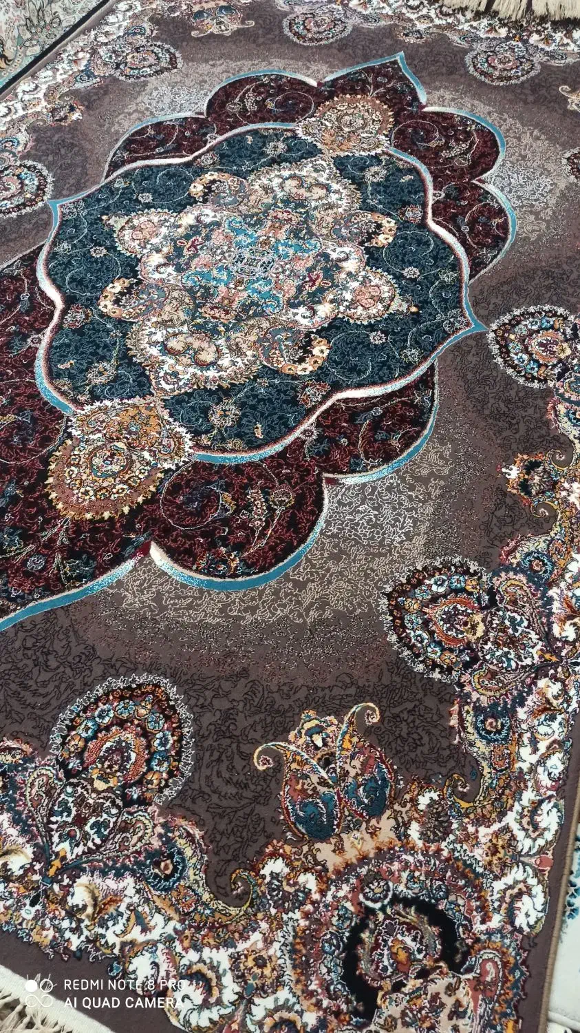 ۴ تخته فرش ماشینی ۶متری ۷۰۰ شانه جنس نخ|فرش|تبریز, |دیوار