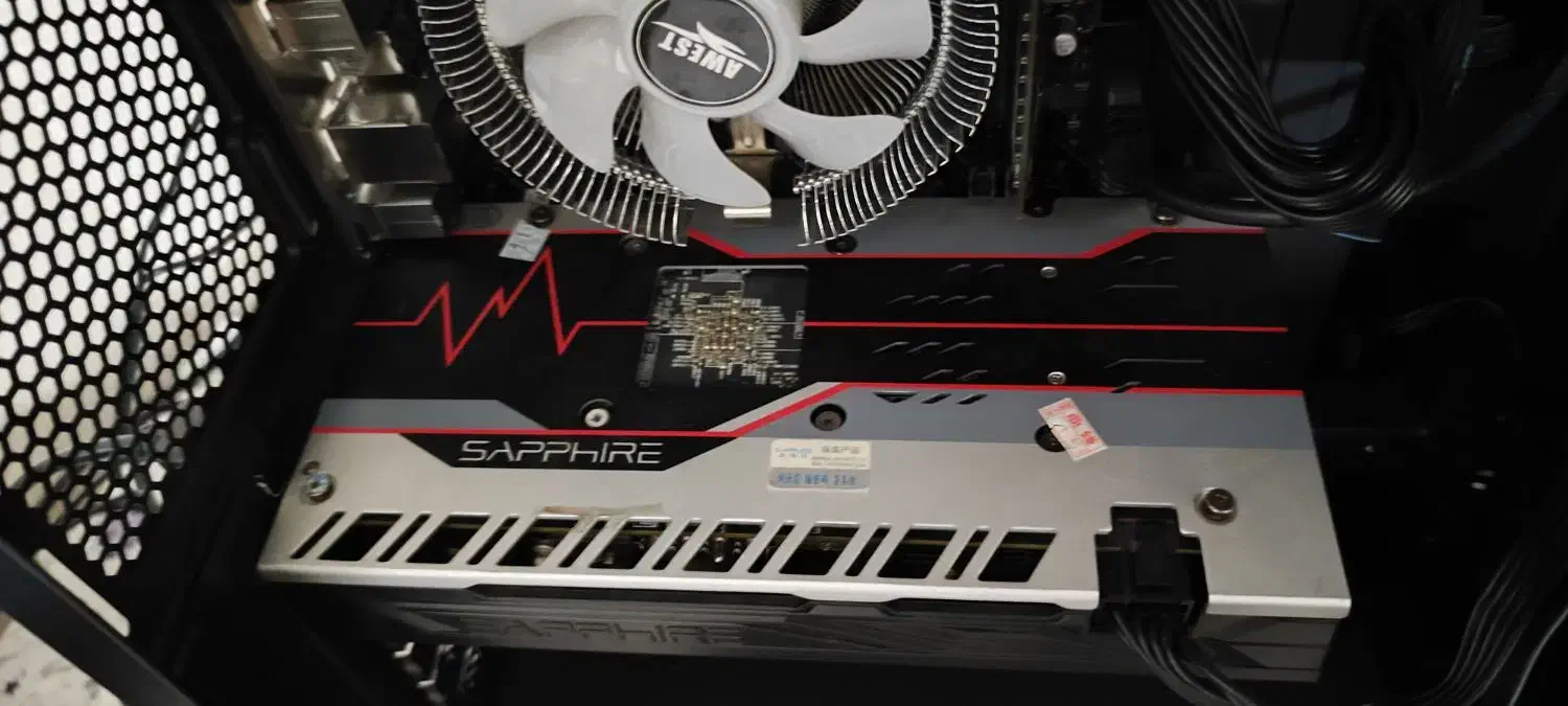 rx 580 sapphire 8gig|قطعات و لوازم جانبی رایانه|سلماس, |دیوار