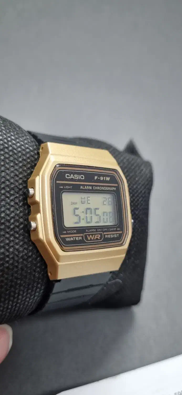 کاسیو اورجینال F-91WM طلایی|ساعت|صدرا-فارس, فاز ۱|دیوار