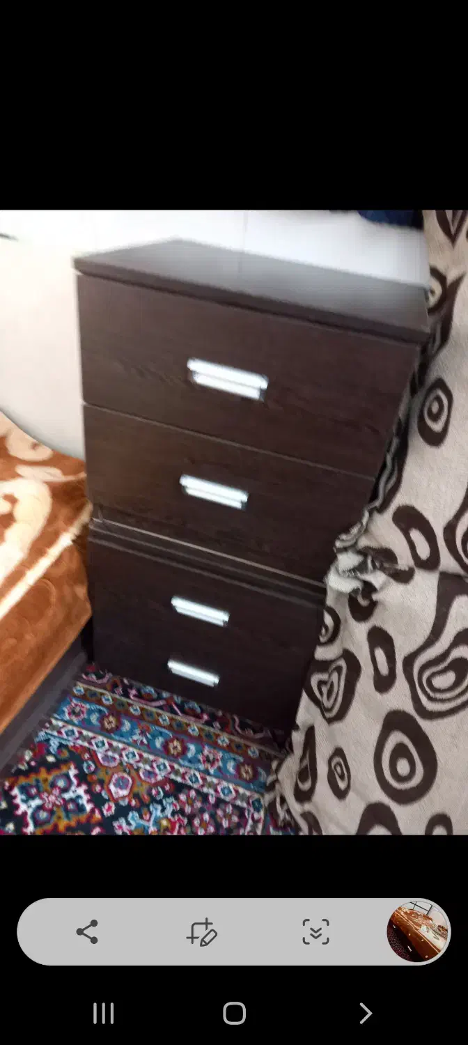 تخت دو نفره جنس ام دی اف ۲ در ۱۶۰|تخت و سرویس خواب|خمین, |دیوار