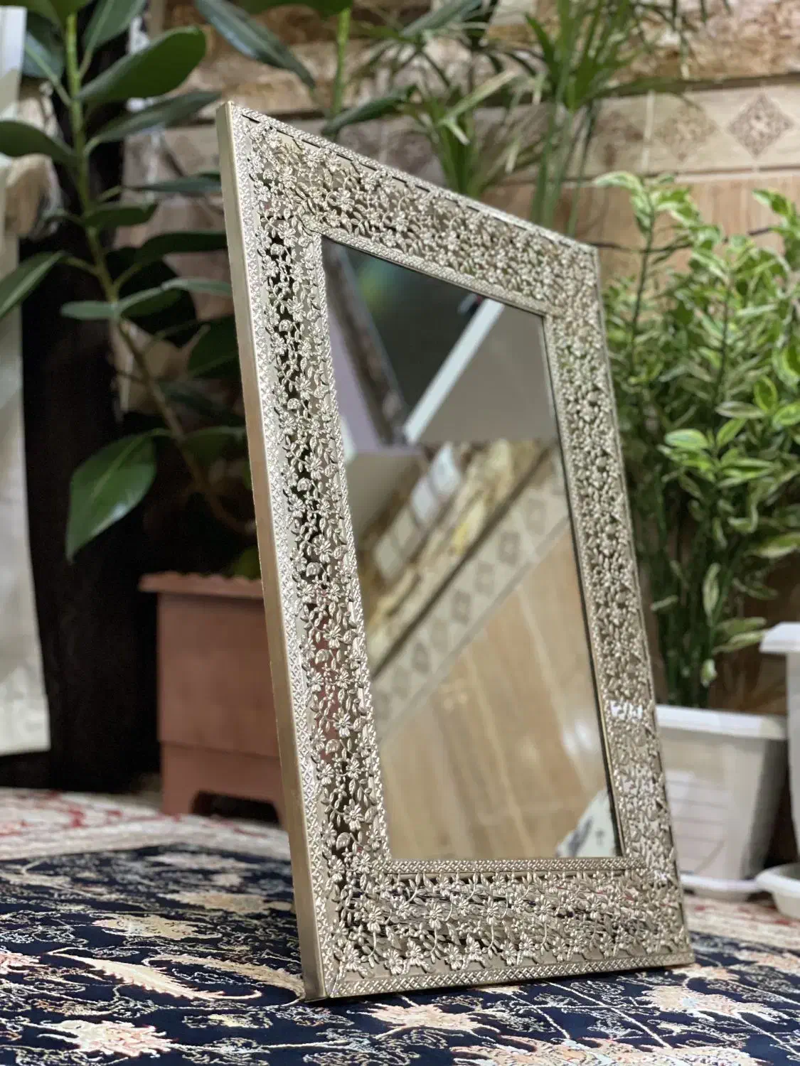 اینه فلزی|آینه|بانه, |دیوار