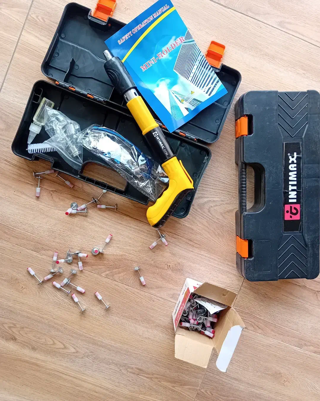 دریل شارژی فرز بکس،فرغون دستگاه جوش، میخکوب، آچار،|ابزارآلات|کوچصفهان, |دیوار