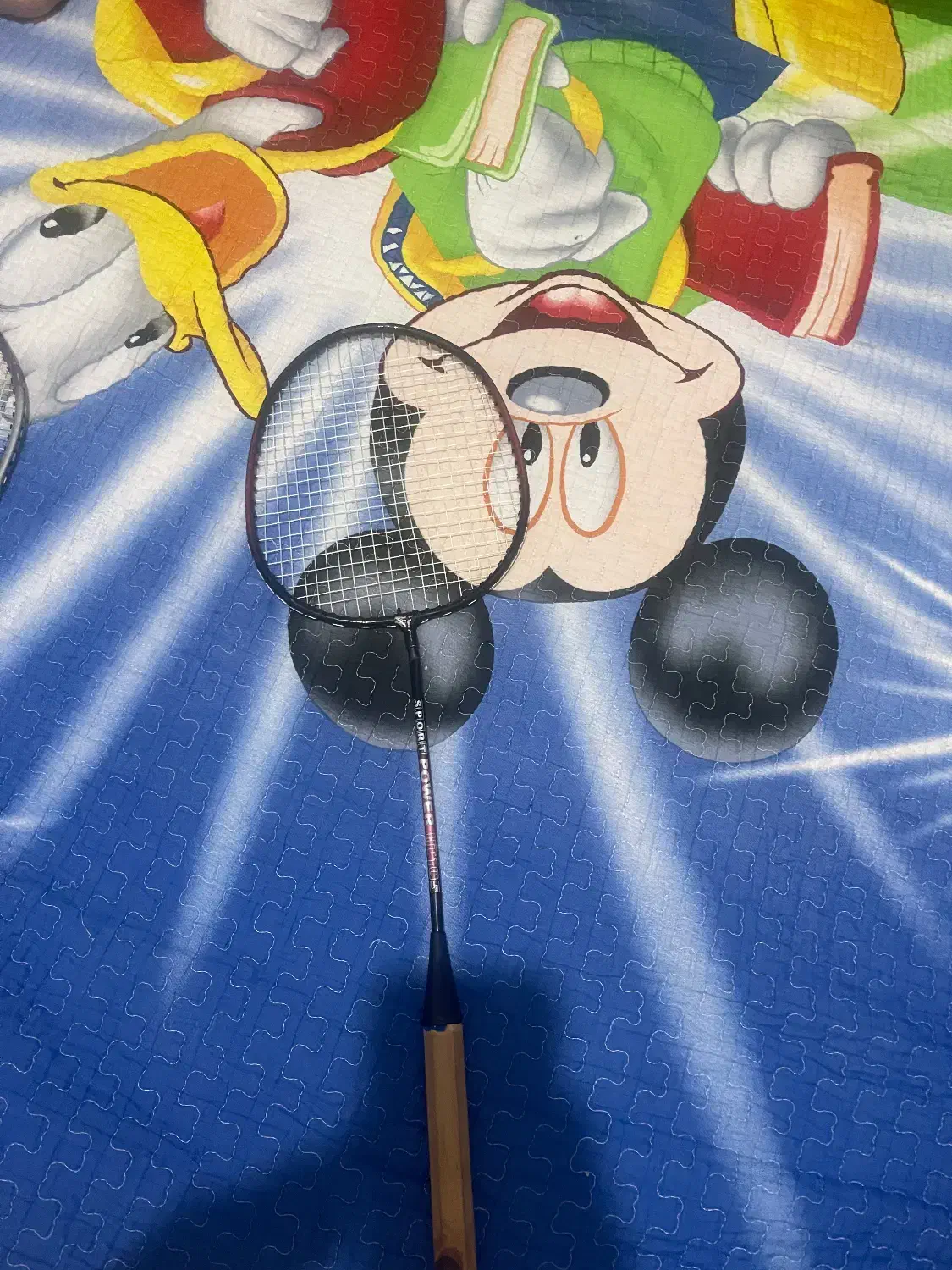 دسته بد مینتون ۱۰۱۵|ورزش‌های توپی|فومن, |دیوار