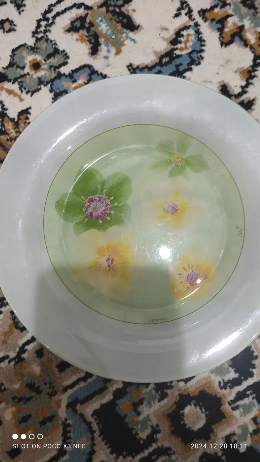 سرویس آرکوپال ۶ نفره لومینارک فرانسه|ظروف سرو و پذیرایی|محمدشهر, سیدآباد|دیوار