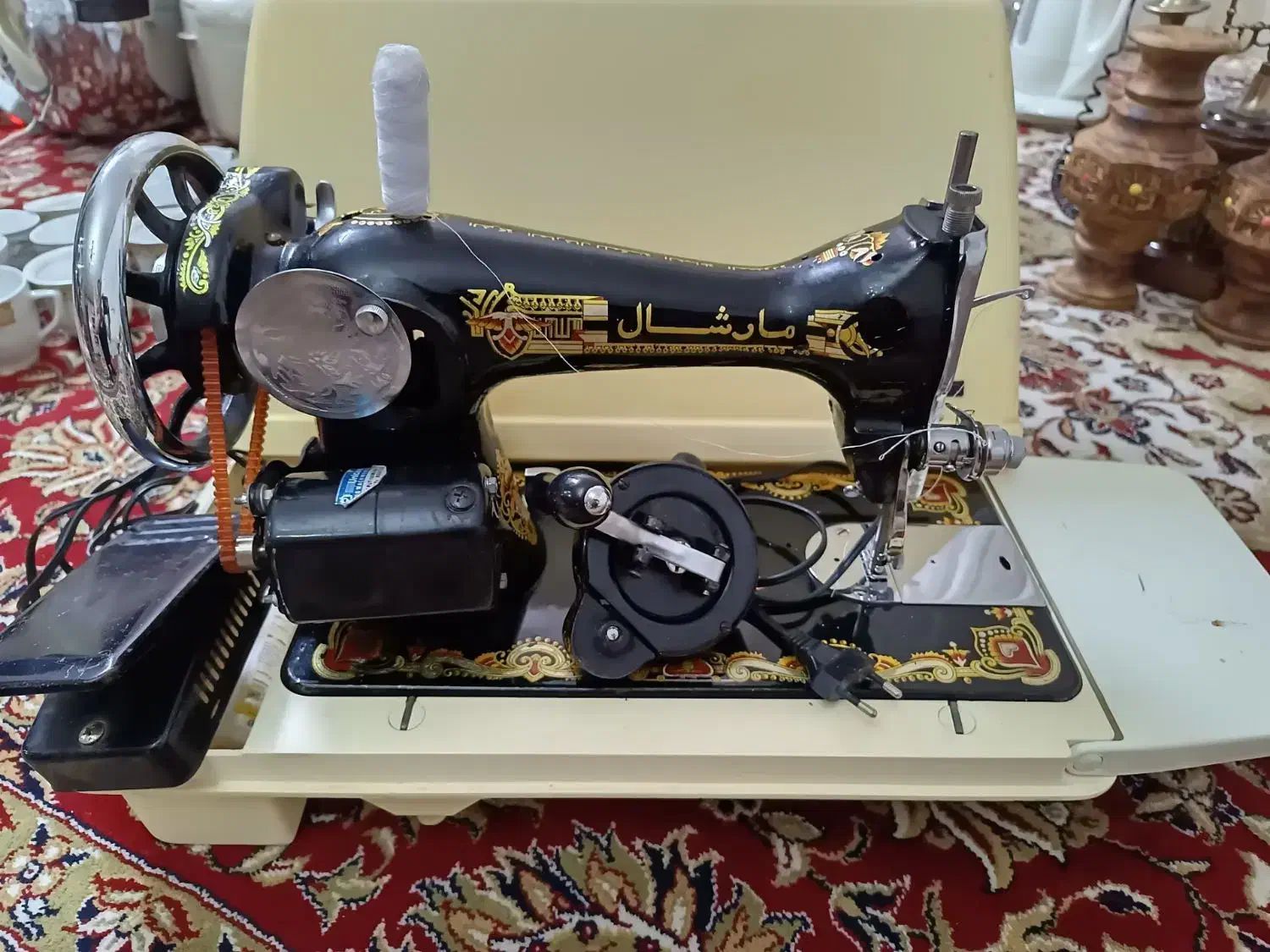 چره خیاطی برقی|چرخ خیاطی و ریسندگی|گلبهار, شهر جدید گلبهار|دیوار