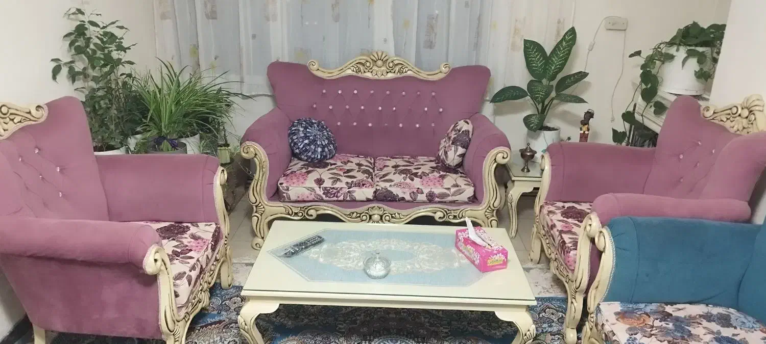مبل ۸ نفره|مبلمان خانگی و میز عسلی|پاکدشت, شهرک امام رضا|دیوار