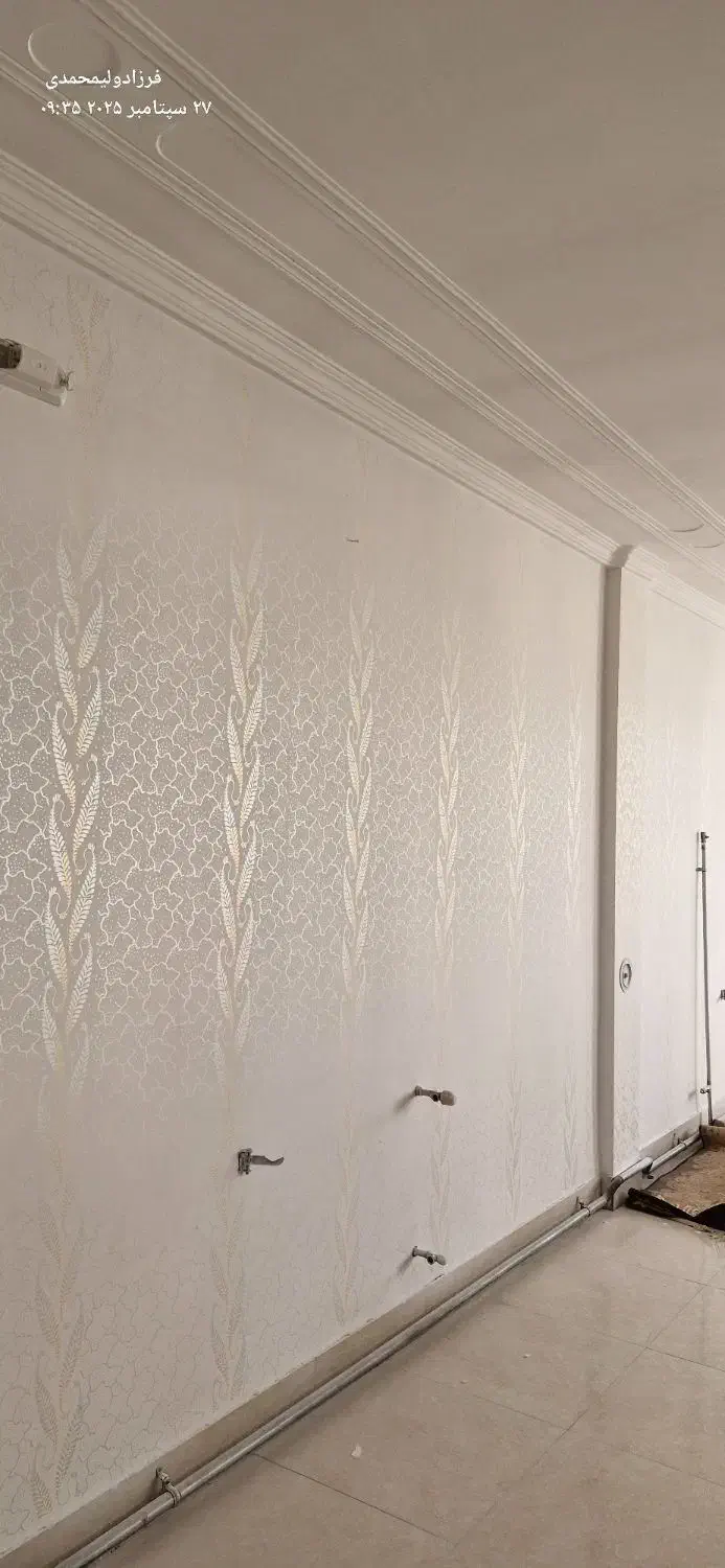 نقاشی ساختمان طرح کاغذدیواری|خدمات پیشه و مهارت|مرند, |دیوار