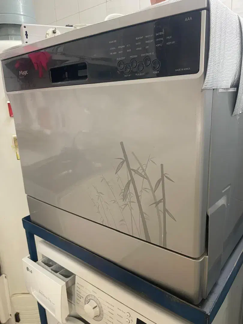 ظرفشور هشت نفره مجیک کره ای اصل|ماشین ظرفشویی|چناران, |دیوار