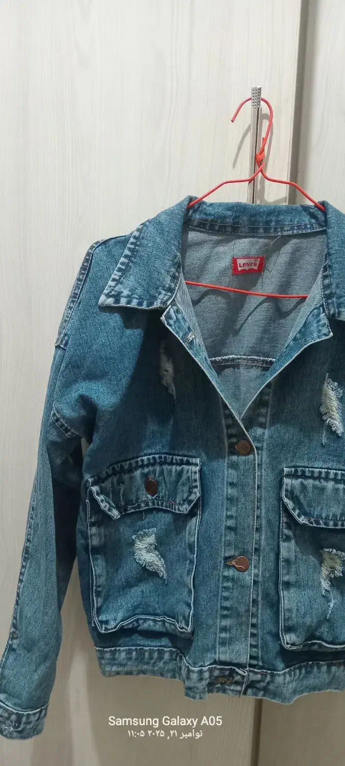 کت جین زنانه نو|لباس|اهواز, سپیدار|دیوار