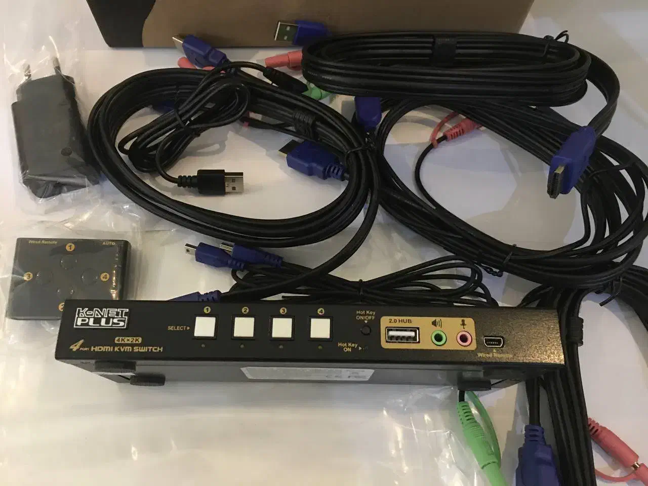 کی وی ام سوئیچ 4 پو HDMI اتومات کی نت پلاس KP-H624|قطعات و لوازم جانبی رایانه|تهران, تهرانپارس شرقی|دیوار