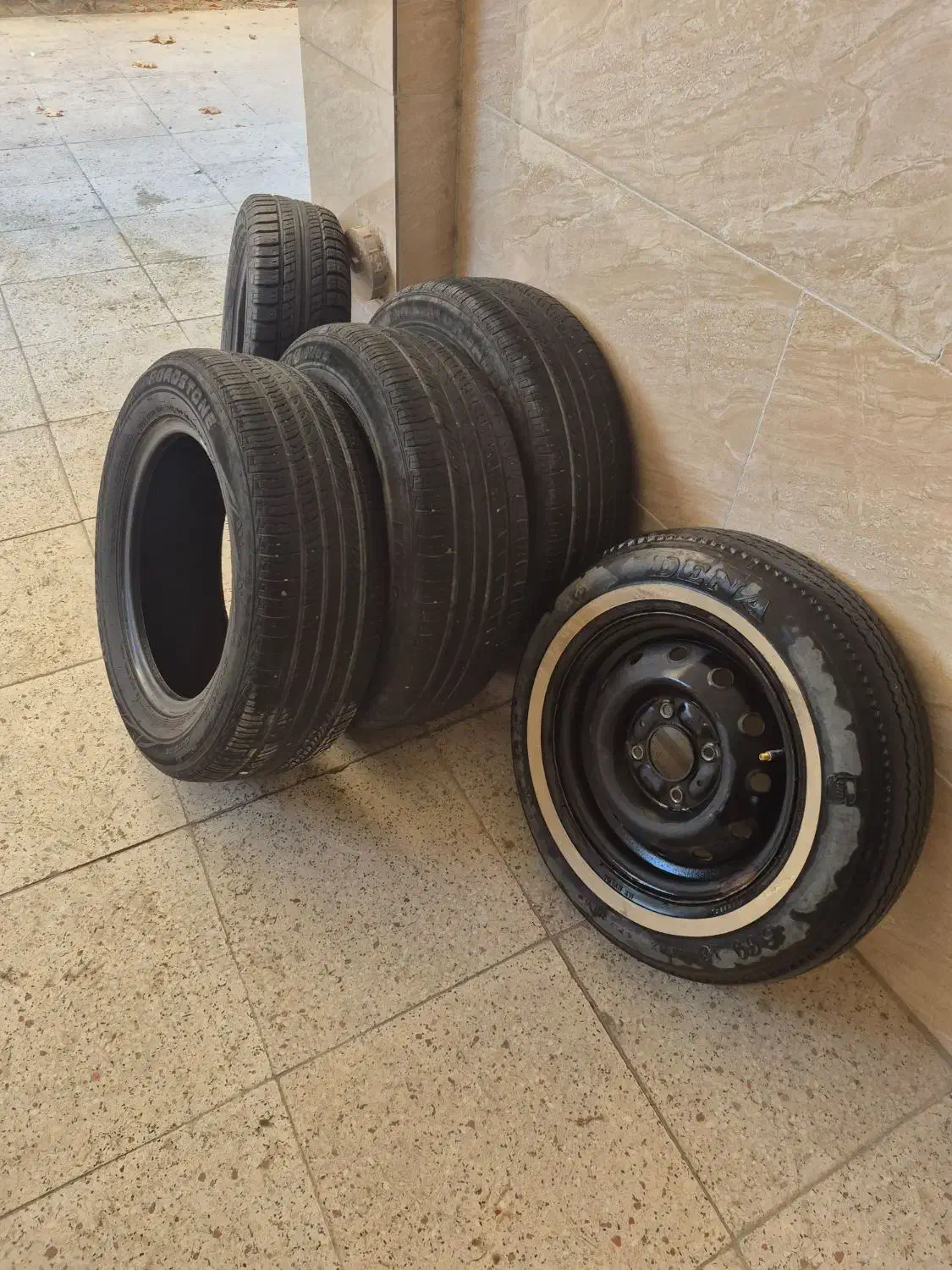 لاستیک خارجی دسته دوم ال ۹۰|قطعات یدکی و لوازم جانبی|کرمانشاه, |دیوار